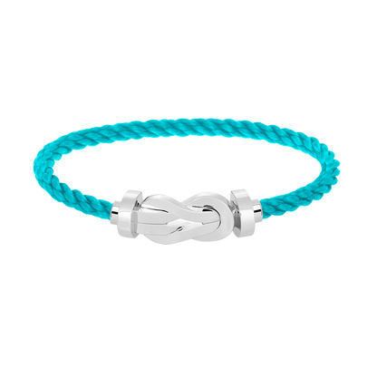 [Glow Muse]CHANCE LARGE 8 FIGURE BUCKLE NO DIAMOND BRACELET SILVER