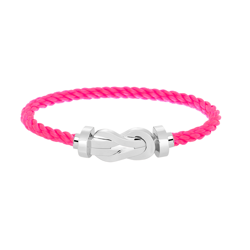 [Glow Muse]CHANCE LARGE 8 FIGURE BUCKLE NO DIAMOND BRACELET SILVER