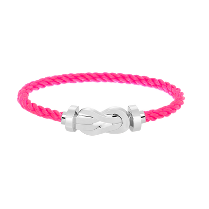 [Glow Muse]CHANCE LARGE 8 FIGURE BUCKLE NO DIAMOND BRACELET SILVER