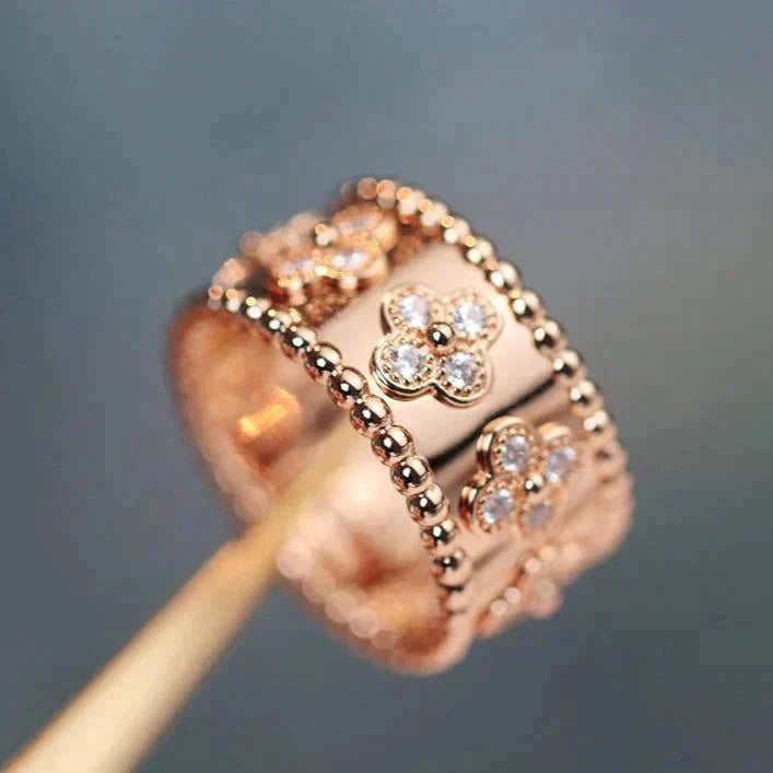 [Glow Muse]CLOVER KALEIDOSCOPE RING 10MM