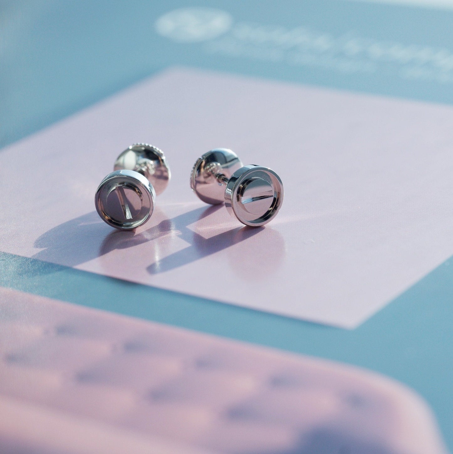 [Glow Muse]LOVE EARRINGS SILVER 10MM