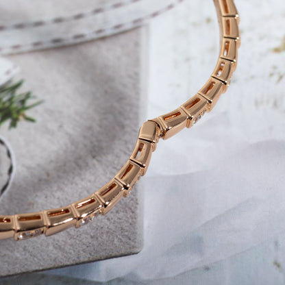 [Glow Muse]SERPENTI SMALL BRACELET PINK GOLD DIAMOND