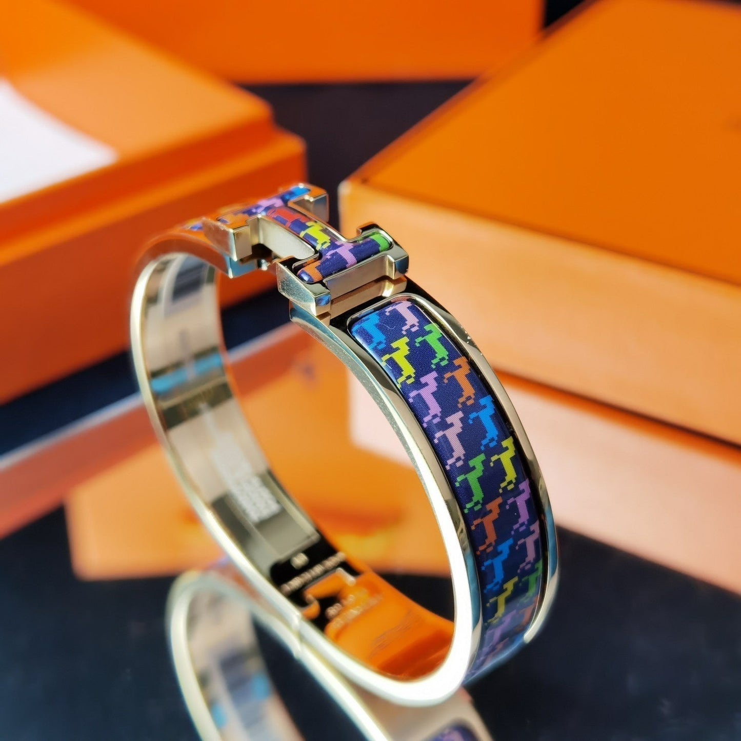 [Glow Muse]H HORSE BRACELET 12MM