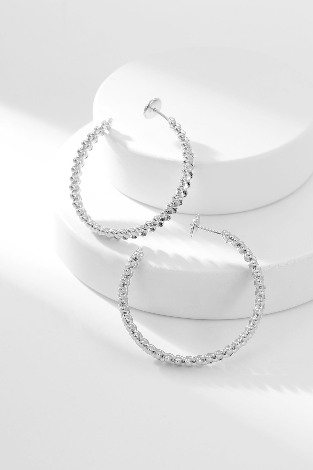 [Glow Muse]CLASH HOOP EARRINGS
