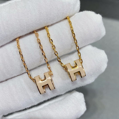 [Glow Muse]MINI POP H NECKLACE