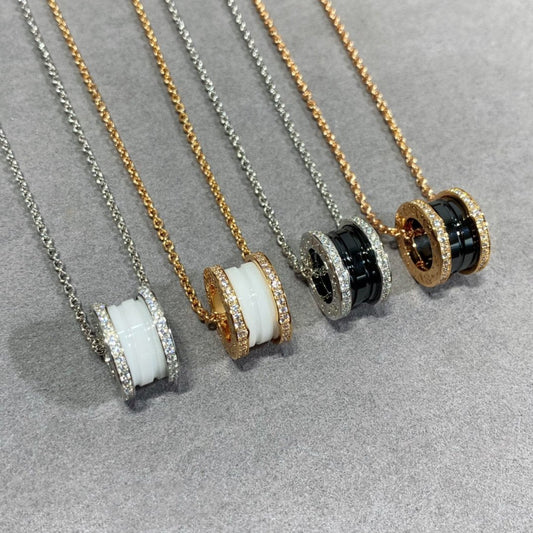 [Glow Muse]ZERO 1 DIAMOND CERAMIC NECKLACE