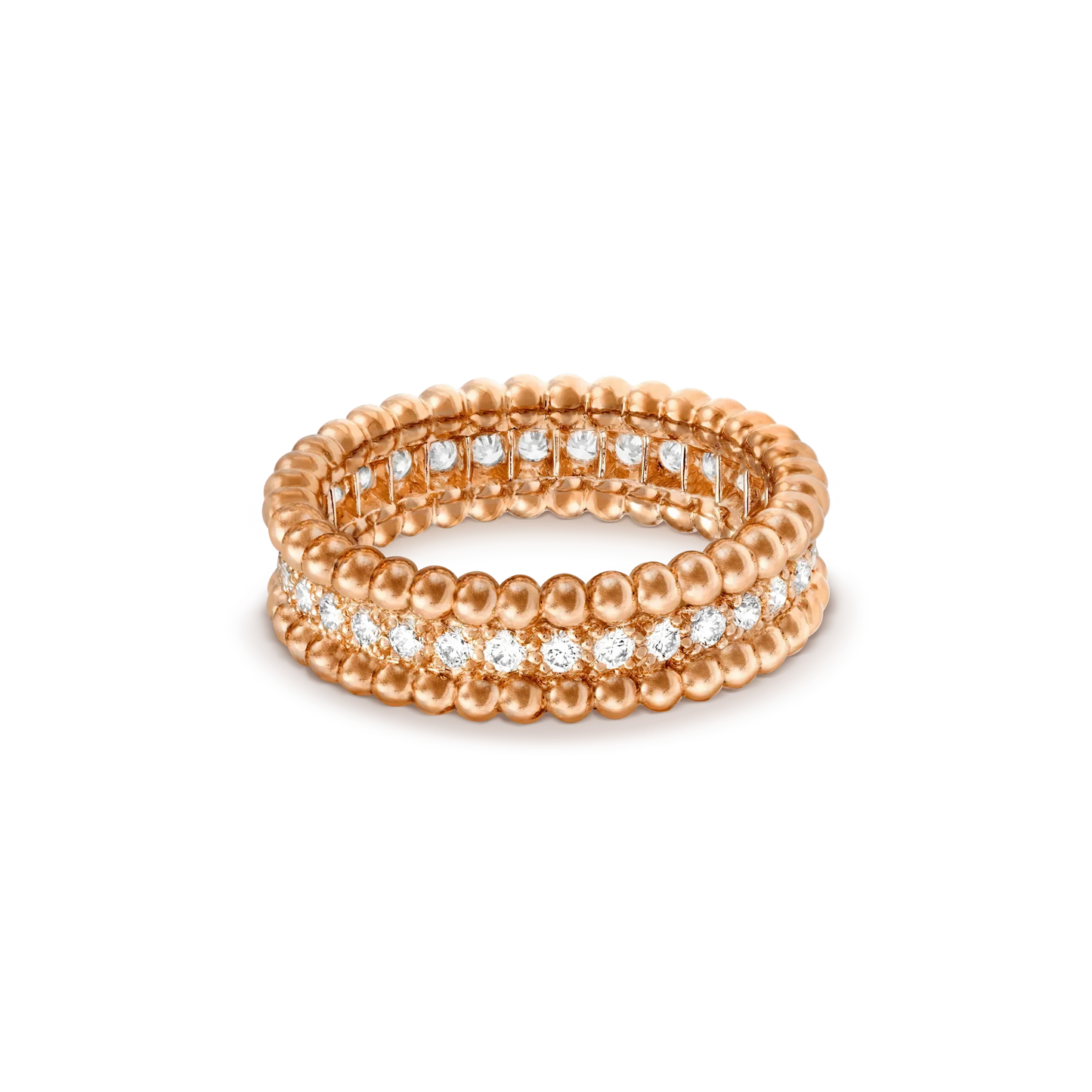 [Glow Muse]PERLEE DIAMOND ROSE GOLD RING