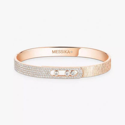 [Glow Muse]2026 BRAND-NEW FROSTED BRACELET WITH DIAMONDS THREE COLORS