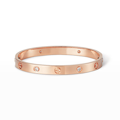 [Glow Muse]LOVE BRACELET 6.1MM 4 DIAMONDS