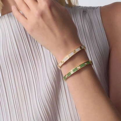 [Pre-sale]2026 PAVE GEMSTONE LOVE BRACELET 6.1MM 10 DIAMONDS