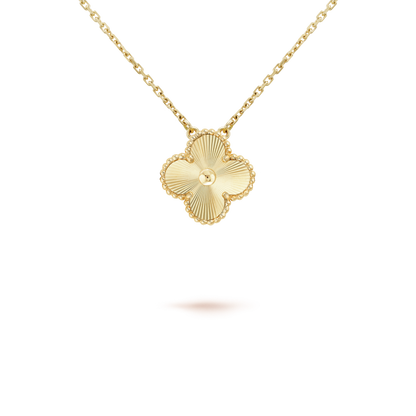 [Glow Muse]CLOVER 15MM LASER NECKLACE AND BOX