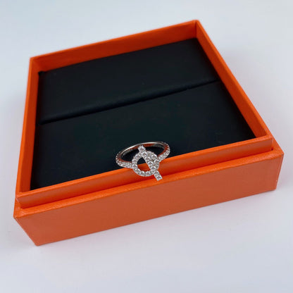 [Glow Muse]ECHAPPEE RING SILVER DIAMOND