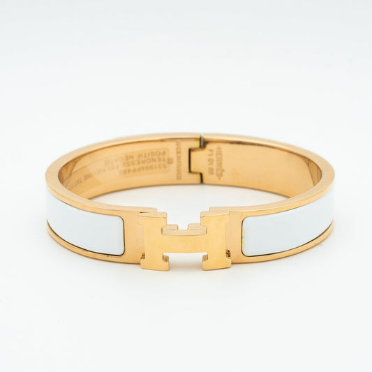 [Glow Muse]H WHITE BRACELET