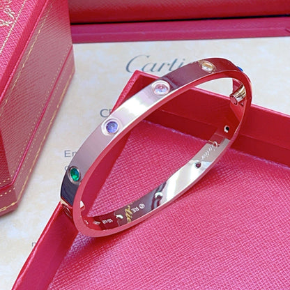 [Glow Muse]2026 RAINBOW LOVE BRACELET 6.1MM  10 DIAMONDS