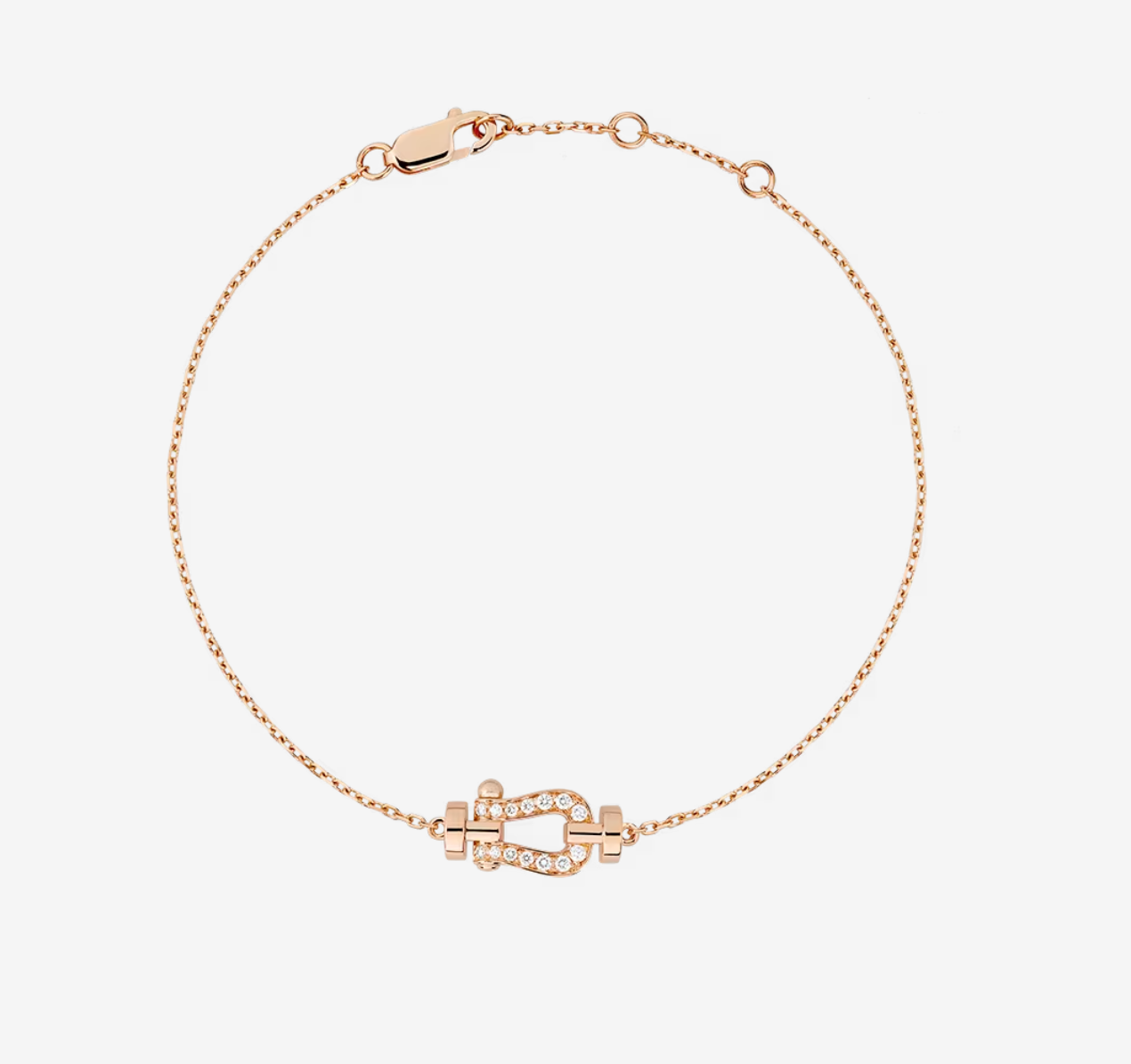 [Glow Muse]FORCE 10 FULL DIAMOND BUCKLE CHAIN LINK MINI MODEL