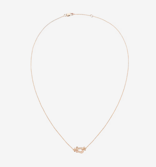 [Glow Muse]FORCE 10 DIAMOND PINK GOLD NECKLACE MINI MODEL