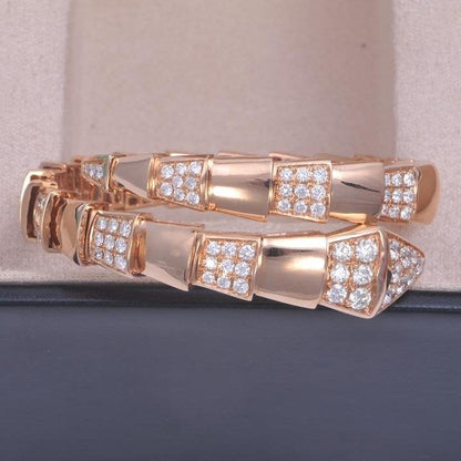 [Glow Muse]SERPENTI BRACELET PINK GOLD DIAMOND