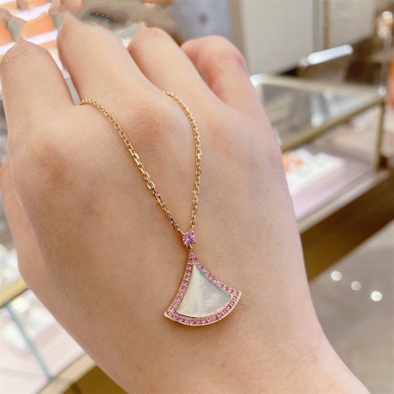 [Glow Muse]DREAM NECKLACE MOP DIAMOND PINK