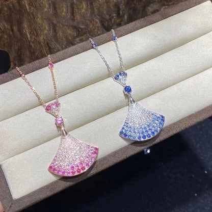 [Glow Muse]DREAM NECKLACK DIAMOND PINK GOLD