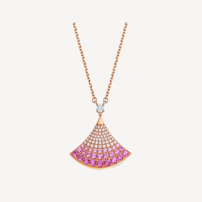 [Glow Muse]DREAM NECKLACE PINK GOLD PINK DIAMOND
