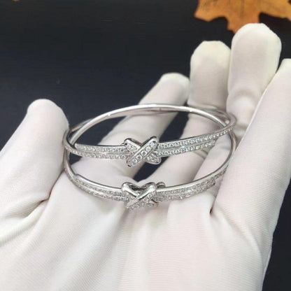 [Glow Muse]JEUX DE BRACELET DIAMONDS SILVER