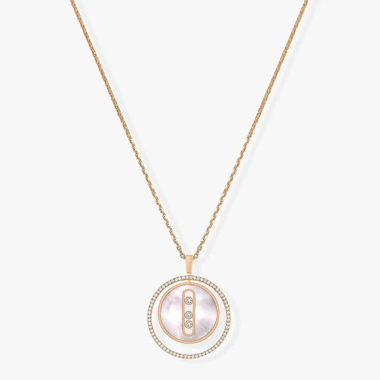 [Glow Muse]Demo MOVE MM NACRE BLANCHE DIAMOND NECKLACE