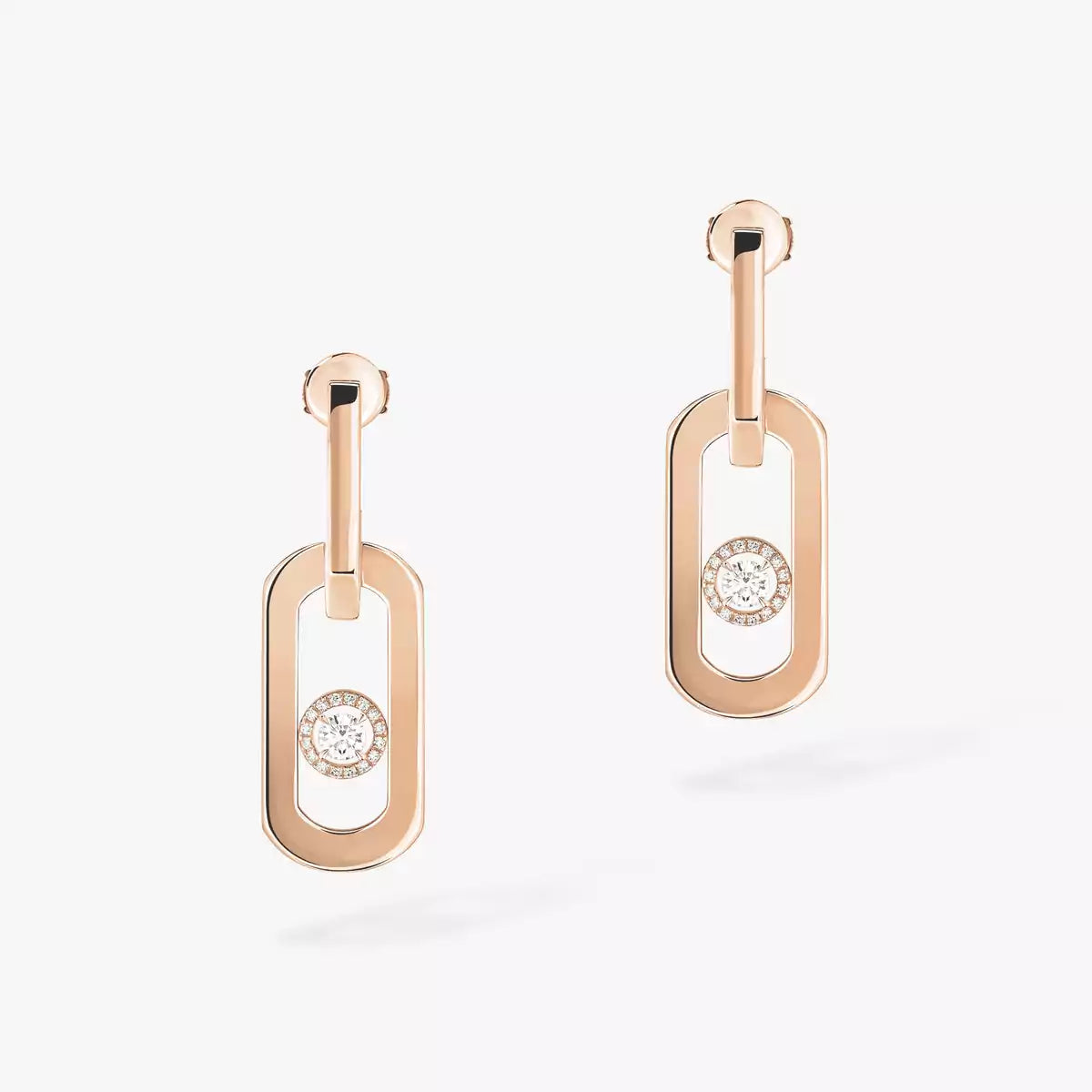 [Glow Muse] So Move XL Diamond Hoop Earring