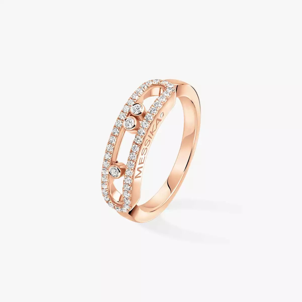 [Glow Muse] Baby Move Gold Diamond Pave_ Ring