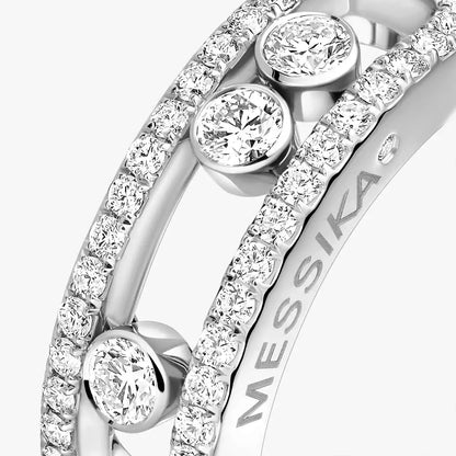 [Glow Muse] Move Gold Diamond Pave_ Ring
