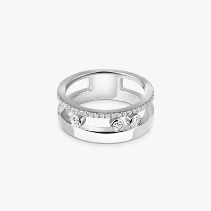 [Glow Muse]Move Romane Diamond Ring