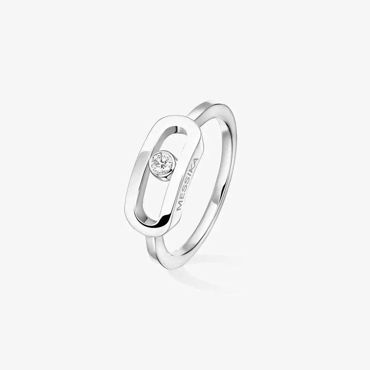 [Glow Muse]Move Uno Diamond Ring in Gold