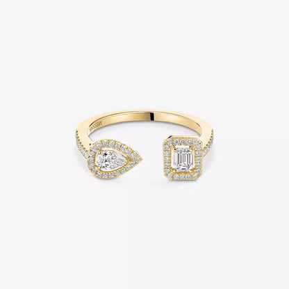 [Glow Muse]My Twin Toi Gold Diamond Ring
