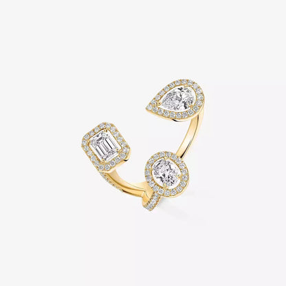 [[Glow Muse] Diamond Ring 0,25ct My Twin Trilogy