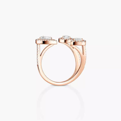[[Glow Muse] Diamond Ring 0,25ct My Twin Trilogy