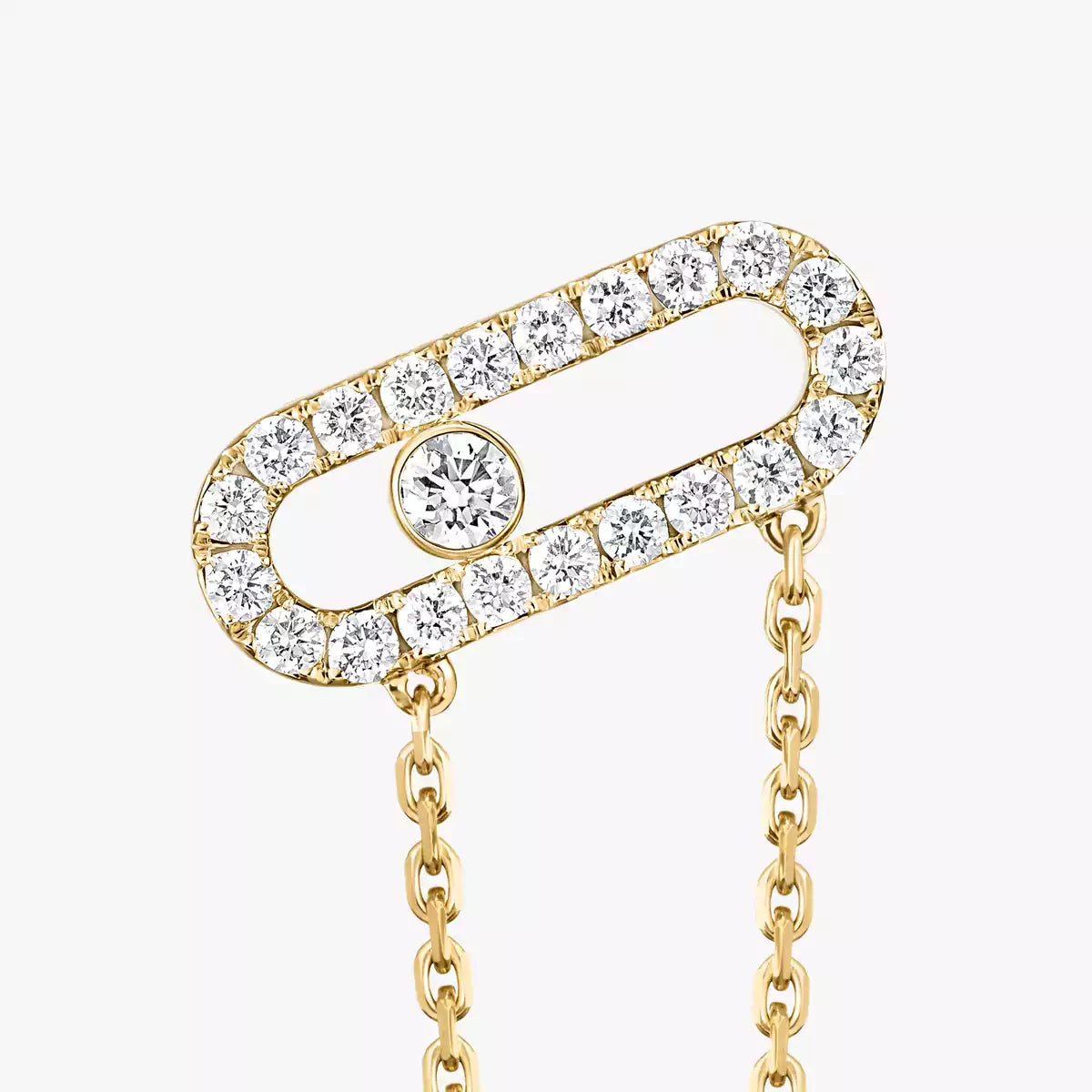 [Glow Muse]Move Uno Diamond Earrings