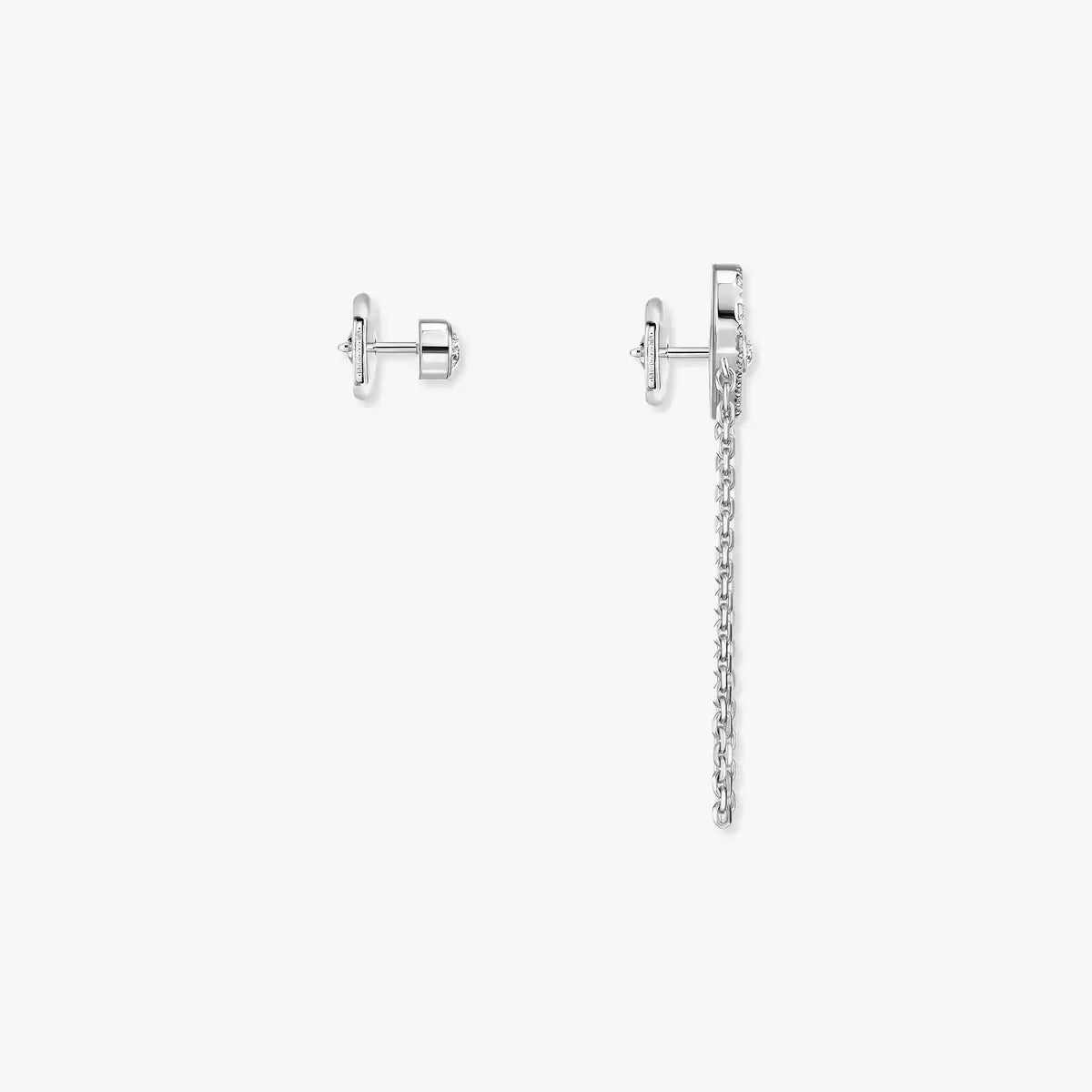 [Glow Muse]Move Uno Diamond Earrings