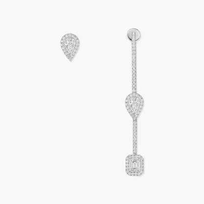 [Glow Muse]Diamond Drop Earrings My Twin