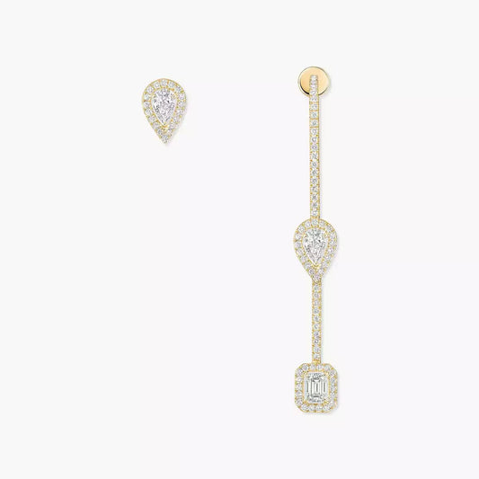 [Glow Muse]Diamond Drop Earrings My Twin