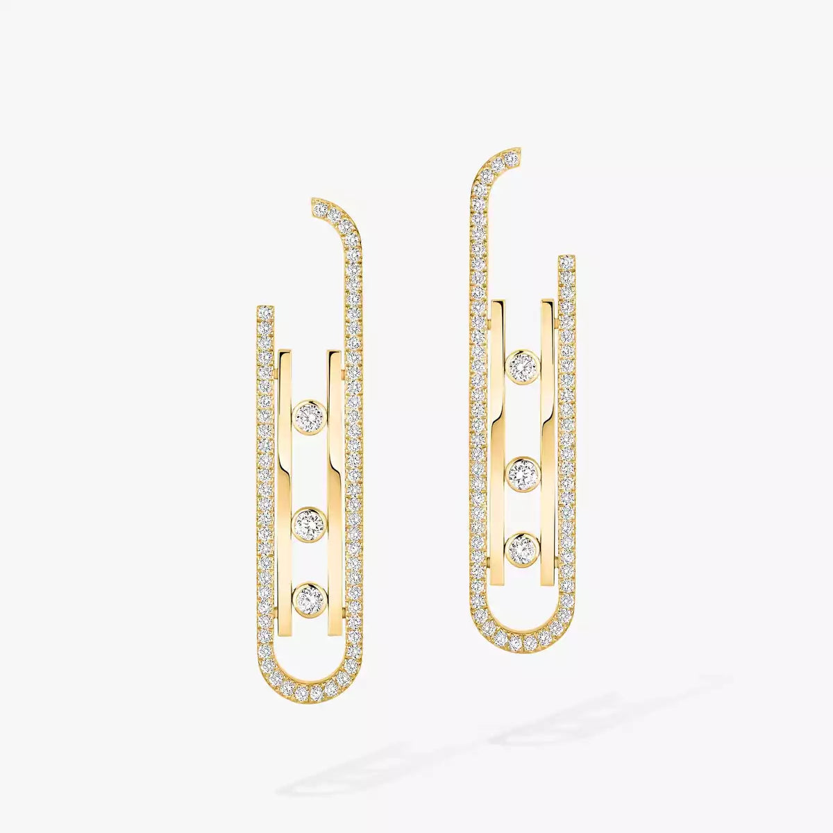[Glow Muse]Diamond Pendant Earrings Move 10Th