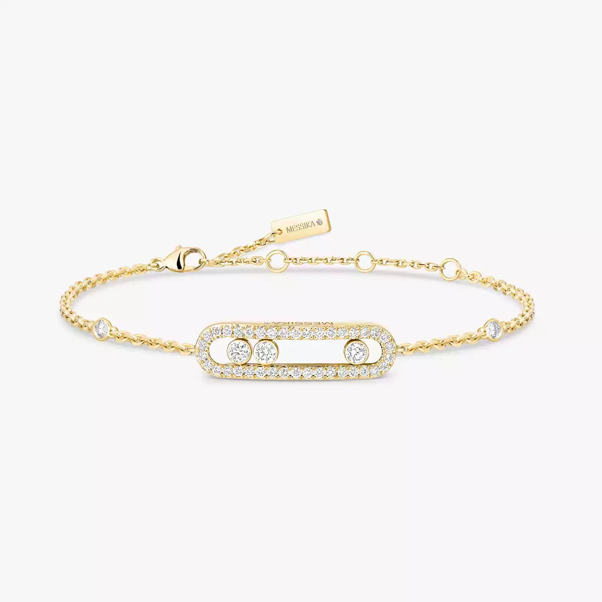 [Glow Muse]Pavé Baby Move Diamond Bracelet