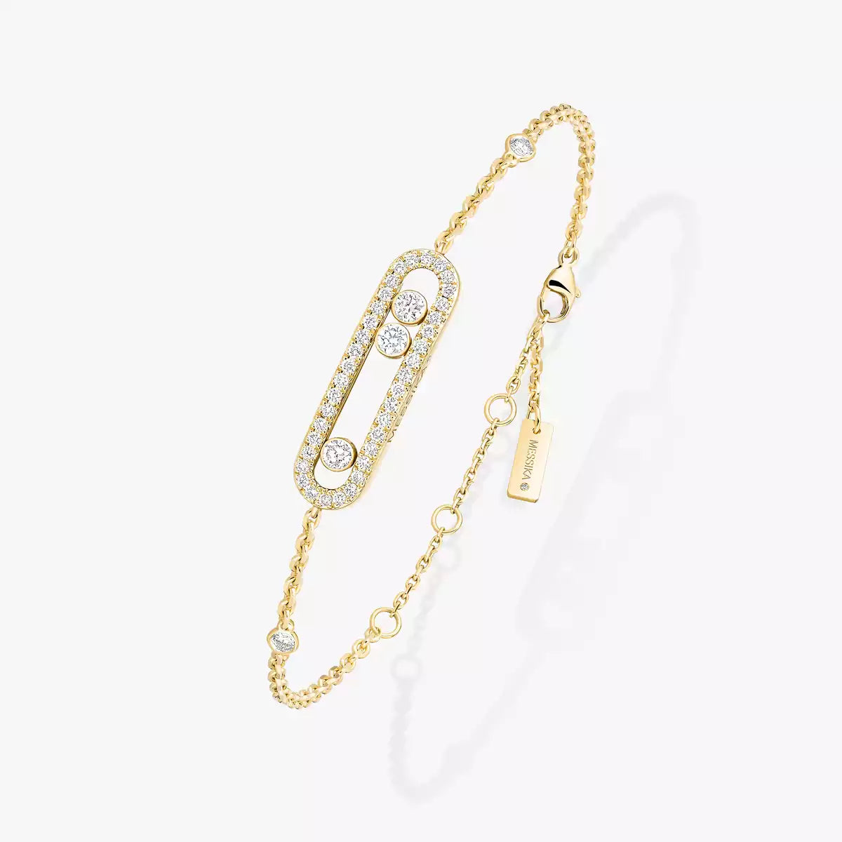 [Glow Muse]Pavé Baby Move Diamond Bracelet