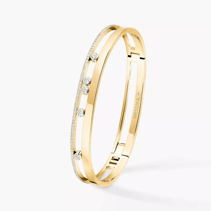[Glow Muse]Move Romane Diamond Bangle Bracelet