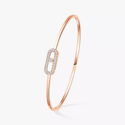 [Glow Muse]Move Uno pavé flex bangle medium