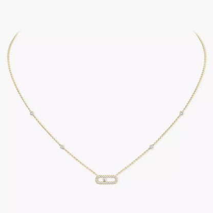 [Glow Muse]Diamond Necklace Move Uno
