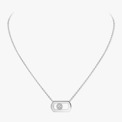 [Glow Muse]So Move Diamond Necklace in Gold