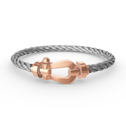 [Glow Muse]FORCE LARGE HORSESHOE NO DIAMOND BRACELET ROSE GOLD