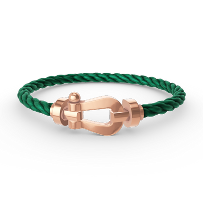 [Glow Muse]FORCE LARGE HORSESHOE NO DIAMOND BRACELET ROSE GOLD