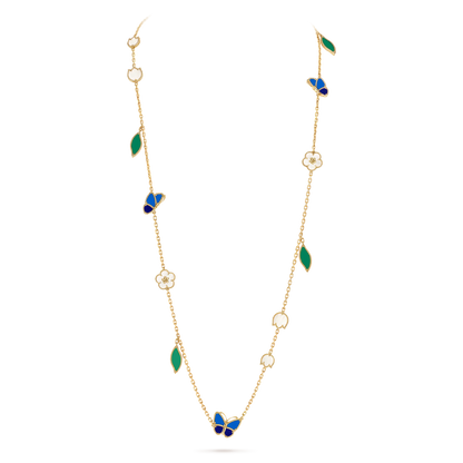 [Glow Muse] 26 NEW CLOVER 15 MOTIFS LUCKY NECKLACE