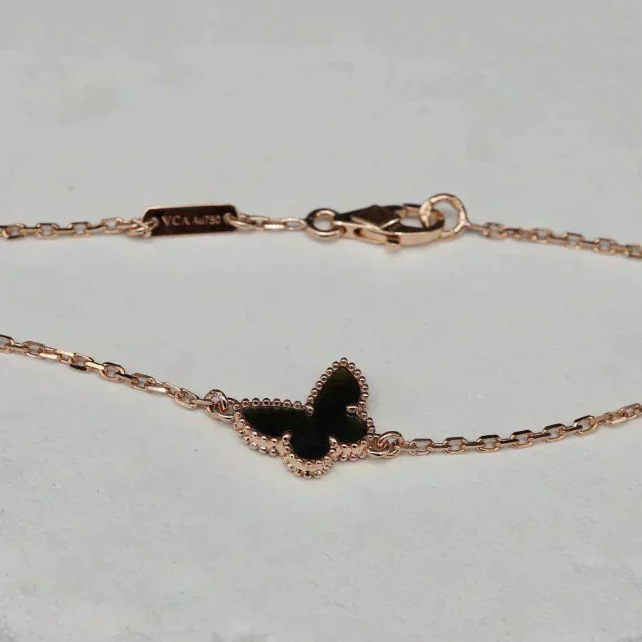 [Glow Muse]BUTTERFLY ONYX  BUTTERFLY BRACELET