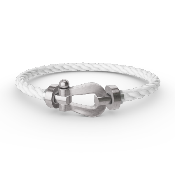 [Glow Muse]FORCE LARGE HORSESHOE NO DIAMOND BRACELET SILVER